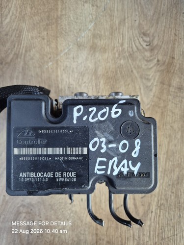 Peugeot 206 abs pump - 03-08,