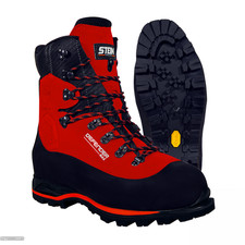 Stein Defender Max Chainsaw Boots - Class 2 - Red