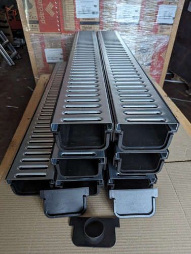 Drainage channel driveway - drainage, driveway&