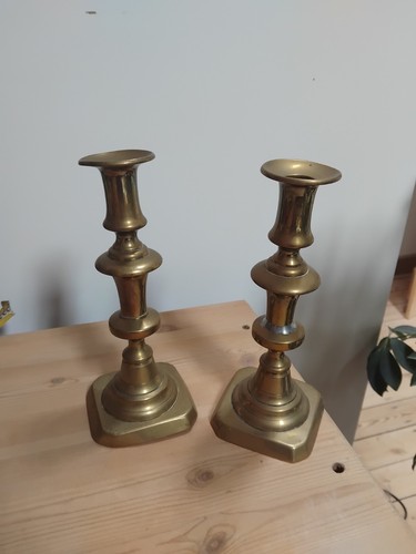 Pair victorian style - victorian, brass