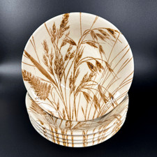 English Ironstone Tableware Wild Oats Set of Five 6.25" Cereal / Dessert Bowls