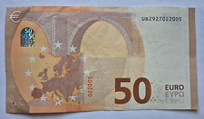 50 Euro Banknote 2017