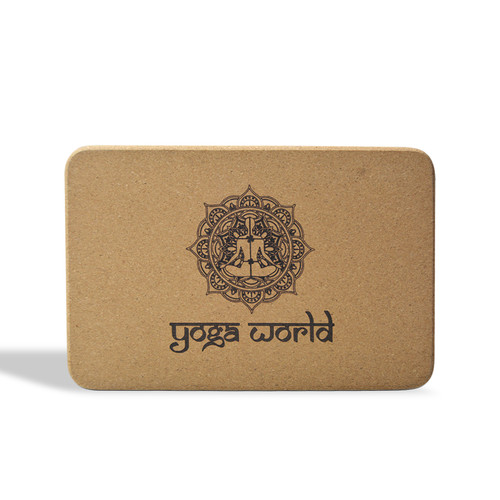 Yoga world cork - world, blocks