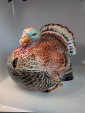 Vintage Ceramic Turkey Tureen