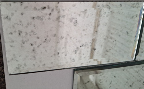 Silver antique bevelled mosaic - antique,