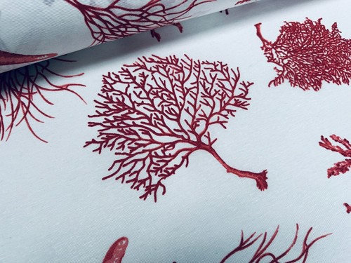 Red starfish nautical - red,