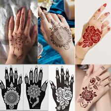 New Henna Stencil Mehndi Templates Easy To Use Design Indian Style Body Art Eid