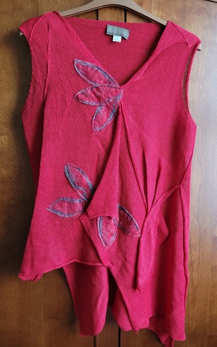 Asymmetric top tank - tank, tunic
