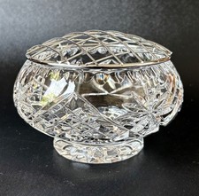 Vintage CUT Lead CRYSTAL Glass