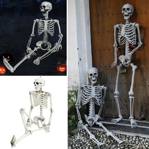 Posable halloween skeleton - posable,