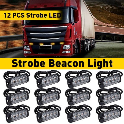 4led flashing grille light - 4led,
