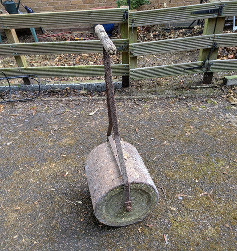 Manual push cast iron - push, lawn