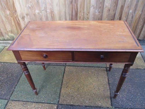 Antique 1860s magohany console - antique,
