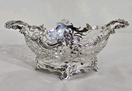 Sterling silver fruit bowl - fruit,