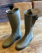 Le Chameau Wellingtons Size 10.5 Men's Green