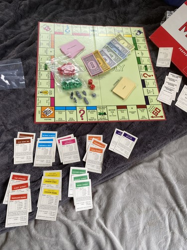 Monopoly board game original - board,