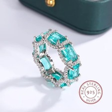 925 Sterling Silver Aquamarine