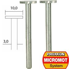 PROXXON HSS Milling Cutter - 10mm Dia (Pkt 2) 28727 From RDGTools