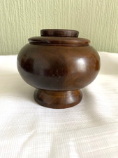 Antique Lignum Vitae Bowl