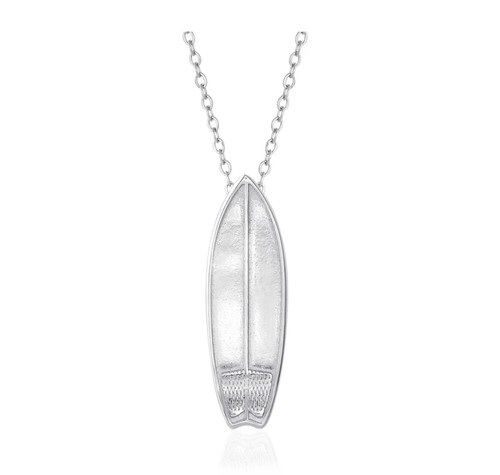 Surfboard necklace surfer - surfboard,