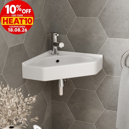 Cloakroom corner wall hung - cloakroom,