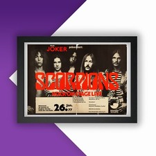 Scorpions Concert Poster