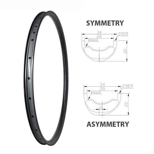 29er mountain bike carbon - bike, rim
