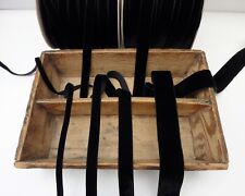Black velvet ribbon quality