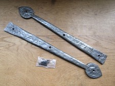 Rustic iron hinge fronts false