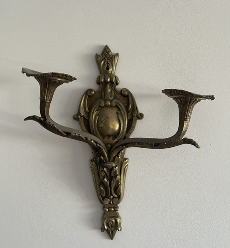 Antique brass wall mount - brass,