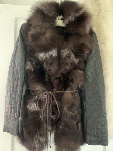 Fox fur coat - fox,