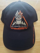 Disney Parks Star Wars Galaxy’s Edge Millenium Falcon Black Spire Blue Hat Cap