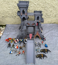 LARGE Early Learning Centre Wooden Castle Bundle with ELC & PAPO Figures Job Lot