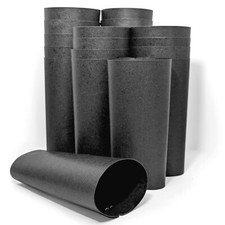 20 Pack Grow Tubes for Sweet Peas, Beans & Carrots | Tap Rooted Plant Support