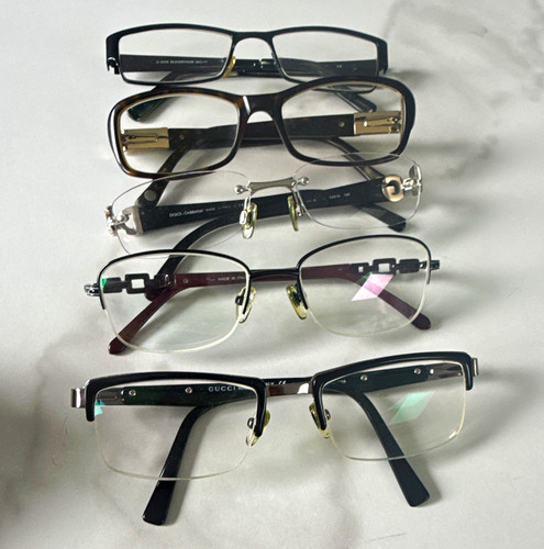 Rimless black metal - black,