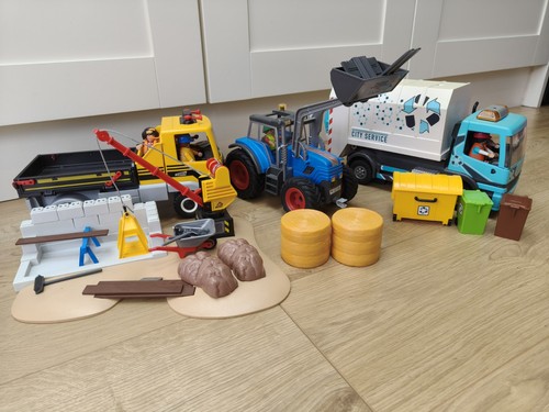 Playmobil construction bundle - playmobil,