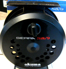 Okuma Sierra S 8/9 Fly Fishing Reel - Size 8/9 - 1 Bearing - Left Or Right Hand