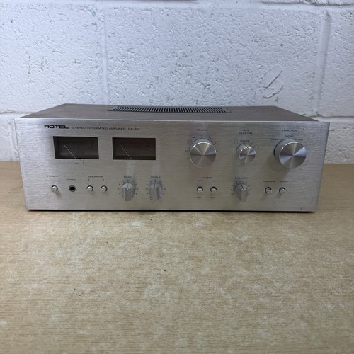 Rotel 314 stereo integrated - rotel,