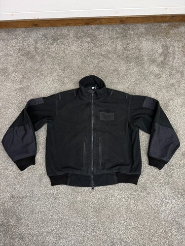 Plain black tornado - black, fleece