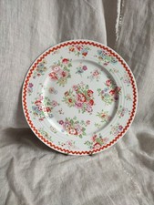 Cath Kidston CRANHAM Rose Red Floral Dinner Plate 27 CMS 