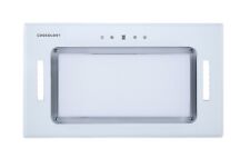 Cookology Canopy Cooker Hood 52cm Built-In Touch Extractor - White BUGL520WH/A+