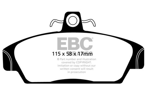 Ebc greenstuff front - ebc, brake