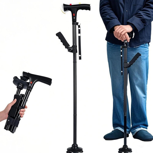 Elder folding walking - elder,
