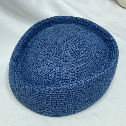 Fashion straw beret hat - straw,