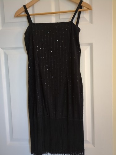 Sequin black cocktail - black,