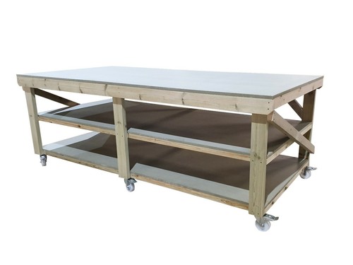 Wooden work bench - 3ft, and