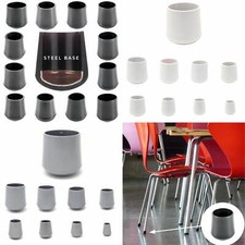 Rubber Ferrules End Caps - School Chair Feet - Protects Floors - Made in Germany