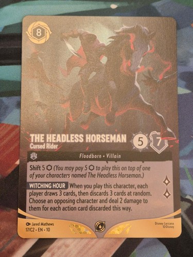 Disney lorcana the headless - lorcana,