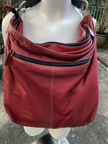 Sienna luca red leather - red, bag