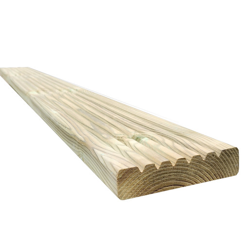 Treated timber decking board - treated,